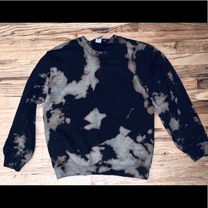 Tie dye Cozy Crew Neck🖤